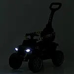 Детский электромобиль-толокар 2 в 1 Bambi M 5732EBLR-6 Желтый