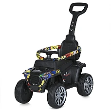 Детский электромобиль-толокар 2 в 1 Bambi M 5732EBLR-6 Желтый