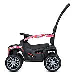 Дитячий електромобіль-толокар 2 в 1 Bambi M 5732EBLR-8 Рожевий