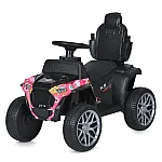 Дитячий електромобіль-толокар 2 в 1 Bambi M 5732EBLR-8 Рожевий