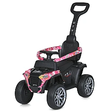 Дитячий електромобіль-толокар 2 в 1 Bambi M 5732EBLR-8 Рожеви