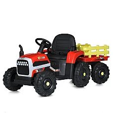 Дитячий електромобіль-трактор Bambi M 5733EBLR-3 Червоний