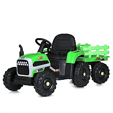 Дитячий електромобіль-трактор Bambi M 5733EBLR-5 Зелений