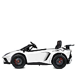 Дитячий електромобіль Lamborghini Bambi M 5738AL-1 Білий