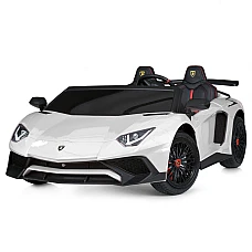 Дитячий електромобіль Lamborghini Bambi M 5738AL-1 Білий