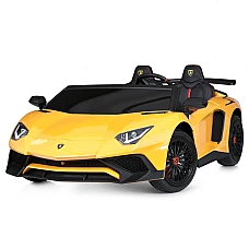 Дитячий електромобіль Lamborghini Bambi M 5738AL-6 Жовтий