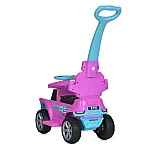 Дитячий електромобіль 2 в 1 Bambi M 5764EBLR-8 Рожевий