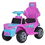 Дитячий електромобіль 2 в 1 Bambi M 5764EBLR-8 Рожевий
