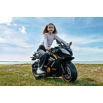 Дитячий електромотоцикл Bambi M 5774ELS-2 Чорний