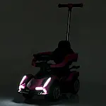 Детский электромобиль-толокар 3 в 1 Bambi M 5781EBL-8 Розовый