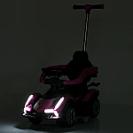 Электромобиль-толокар 3 в 1 Bambi M 5781EBLR-8 Розовый