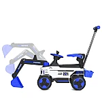 Детский электромобиль-толокар 3 в 1 Bambi M 5783BLR-4 Синий