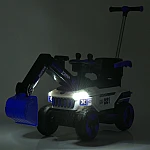 Детский электромобиль-толокар 3 в 1 Bambi M 5783BLR-4 Синий