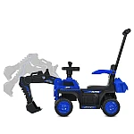 Дитячий електромобіль-толокар 2 в 1 Bambi M 5787B-4 Синій