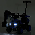 Дитячий електромобіль-толокар 2 в 1 Bambi M 5787B-4 Синій
