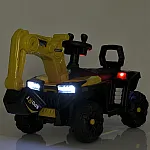 Дитячий електромобіль-трактор Bambi M 5790BLR-6 Жовтий