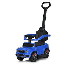 Дитячий електромобіль-толокар 3 в 1 Bambi M 5795ABLR-4 Синій