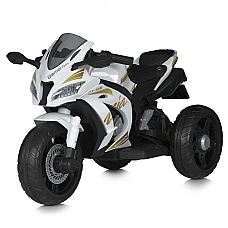 Дитячий електромотоцикл Bambi M 5806EL-1 Білий