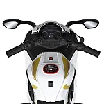 Дитячий електромотоцикл Bambi M 5806EL-1 Білий
