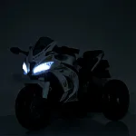 Дитячий електромотоцикл Bambi M 5806EL-1 Білий