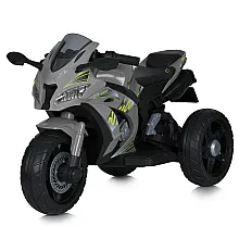 Дитячий електромотоцикл Bambi M 5806EL-11 Сірий