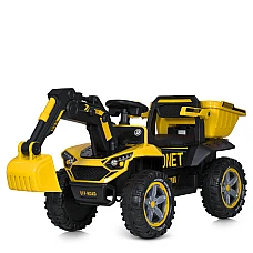 Дитячий електромобіль-трактор Bambi M 5812BLR-6 Жовтий