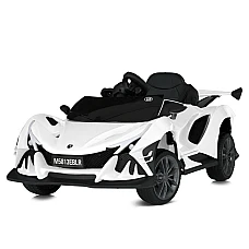 Дитячий електромобіль Bambi M 5813EBLR-1 Білий