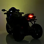 Детский электромотоцикл Bambi M 5823EL-11 Серый