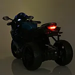 Дитячий електромотоцикл Bambi M 5823ELS-4 Блакитний