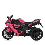 Дитячий електромотоцикл Bambi M 5823ELS-8 Рожевий