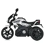 Дитячий електромотоцикл Bambi M 5825E-1 Білий