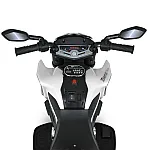 Дитячий електромотоцикл Bambi M 5825E-1 Білий