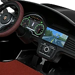 Детский электромобиль Porsche Bambi M 5826EBLRS-2 Черный
