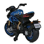 Детский электромотоцикл Bambi M 5827EL-4 Синий