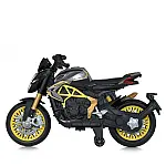 Дитячий електромотоцикл Bambi M 5827EL-6-11 Сіро-жовтий