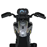 Дитячий електромотоцикл Bambi M 5827EL-6-11 Сіро-жовтий