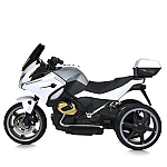Детский электромотоцикл с пультом управления Bambi M 5830EBLR-1 Белый