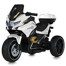 Детский электромотоцикл с пультом управления Bambi M 5830EBLR