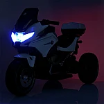 Детский электромотоцикл с пультом управления Bambi M 5830EBLR-1 Белый