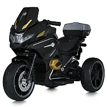 Детский электромотоцикл с пультом управления Bambi M 5830EBLR