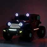 Позашляховик з пультом керування Jeep Hurricane Bambi M 5831EBLR-3 Червоний