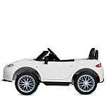 Дитячий електромобіль Mazda MX-5 Bambi M 5846EBLR-1 Білий