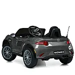 Детский электромобиль Mazda MX-5 Bambi M 5846EBLRS-11 Серый