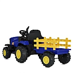 Дитячий електромобіль-трактор Bambi M 5852EBLR-4 Синій