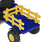 Дитячий електромобіль-трактор Bambi M 5852EBLR-4 Синій