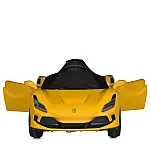 Дитячий електромобіль Ferrari Bambi M 5860EBLR-6 Жовтий