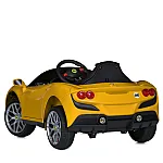 Дитячий електромобіль Ferrari Bambi M 5860EBLR-6 Жовтий