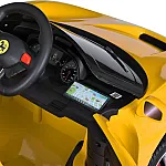 Дитячий електромобіль Ferrari Bambi M 5860EBLR-6 Жовтий