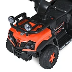 Детский электромобиль-толокар 2 в 1 Bambi M 5901EBLR-7 Оранжевый