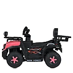 Детский электромобиль-толокар 2 в 1 Bambi M 5901EBLR-8 Розовый